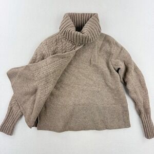 EUDON CHOI X RTR Mixed Knit Sweater Size S‎ Womens Brown
